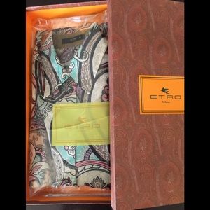Etro Italy lady’s button down shirts size 38